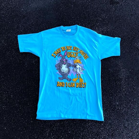 Vintage funny tshirt size Large - Picture 1 of 3